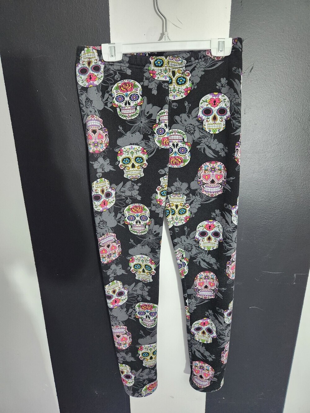Sugar Skull Print Leggings